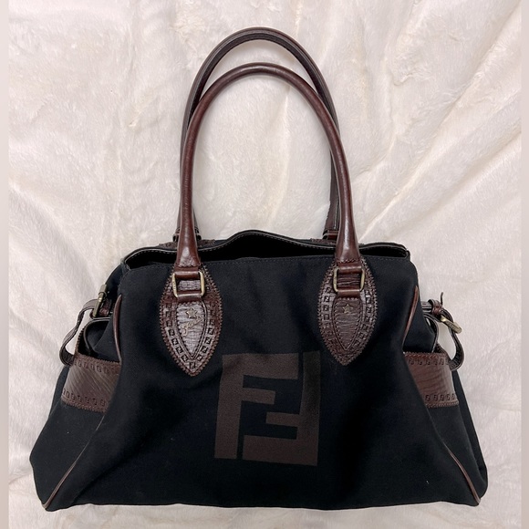 Fendi Handbags - Fendi Zucca Du Jour Shoulder Bag